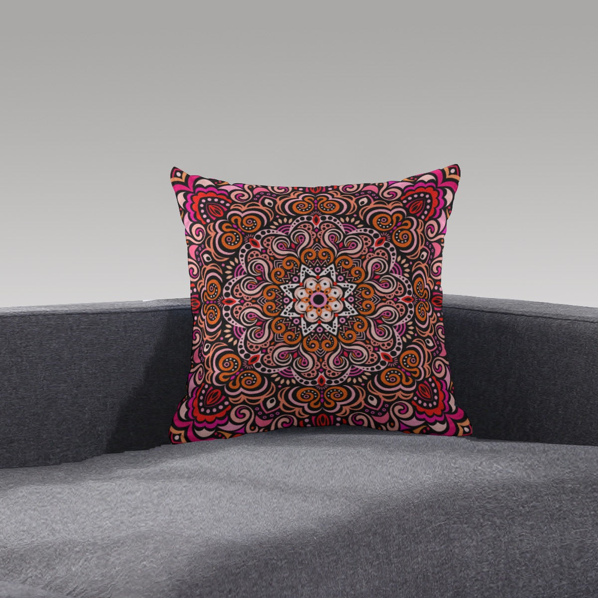 Eternity Mandala Plush Pillow