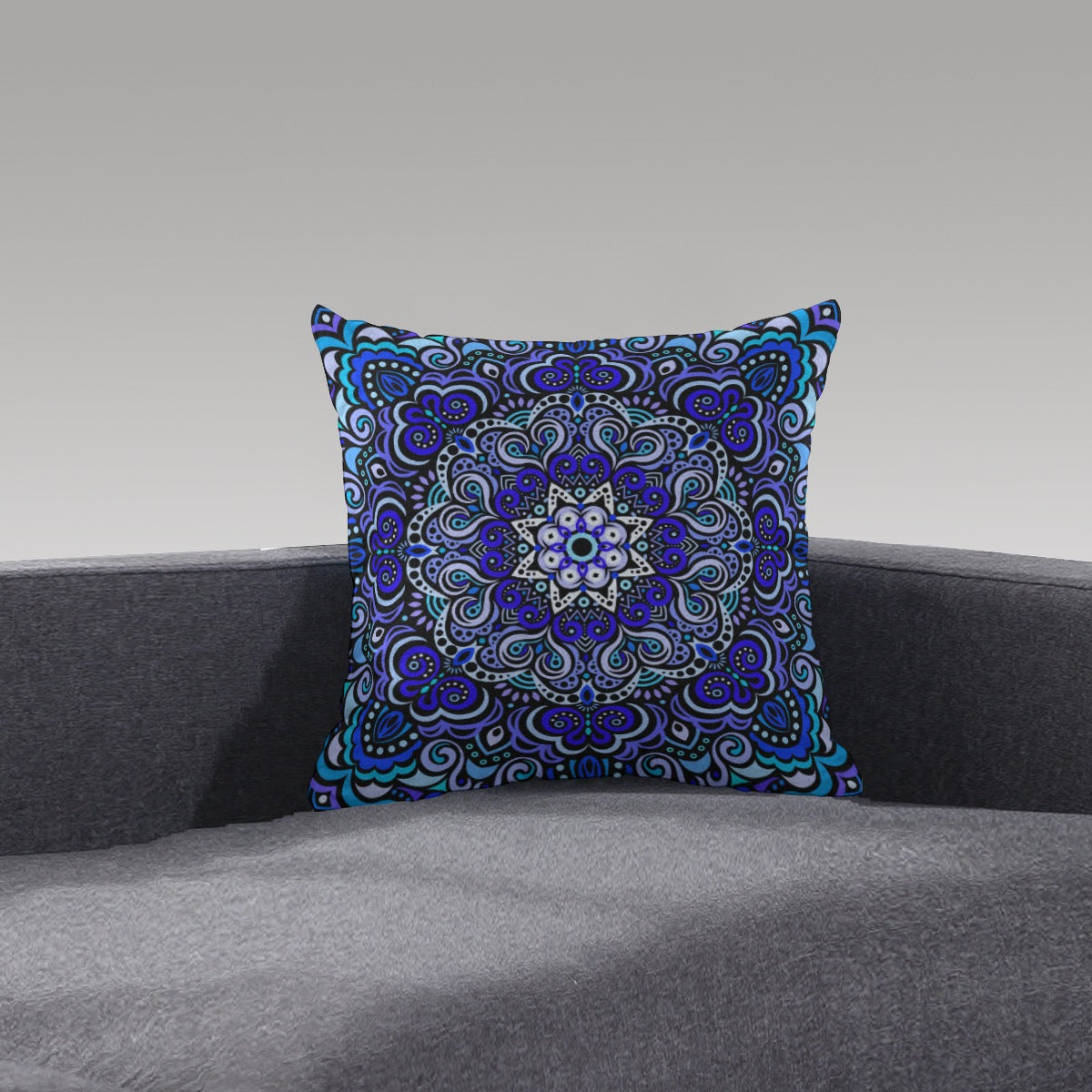 Eternity Mandala Plush Pillow
