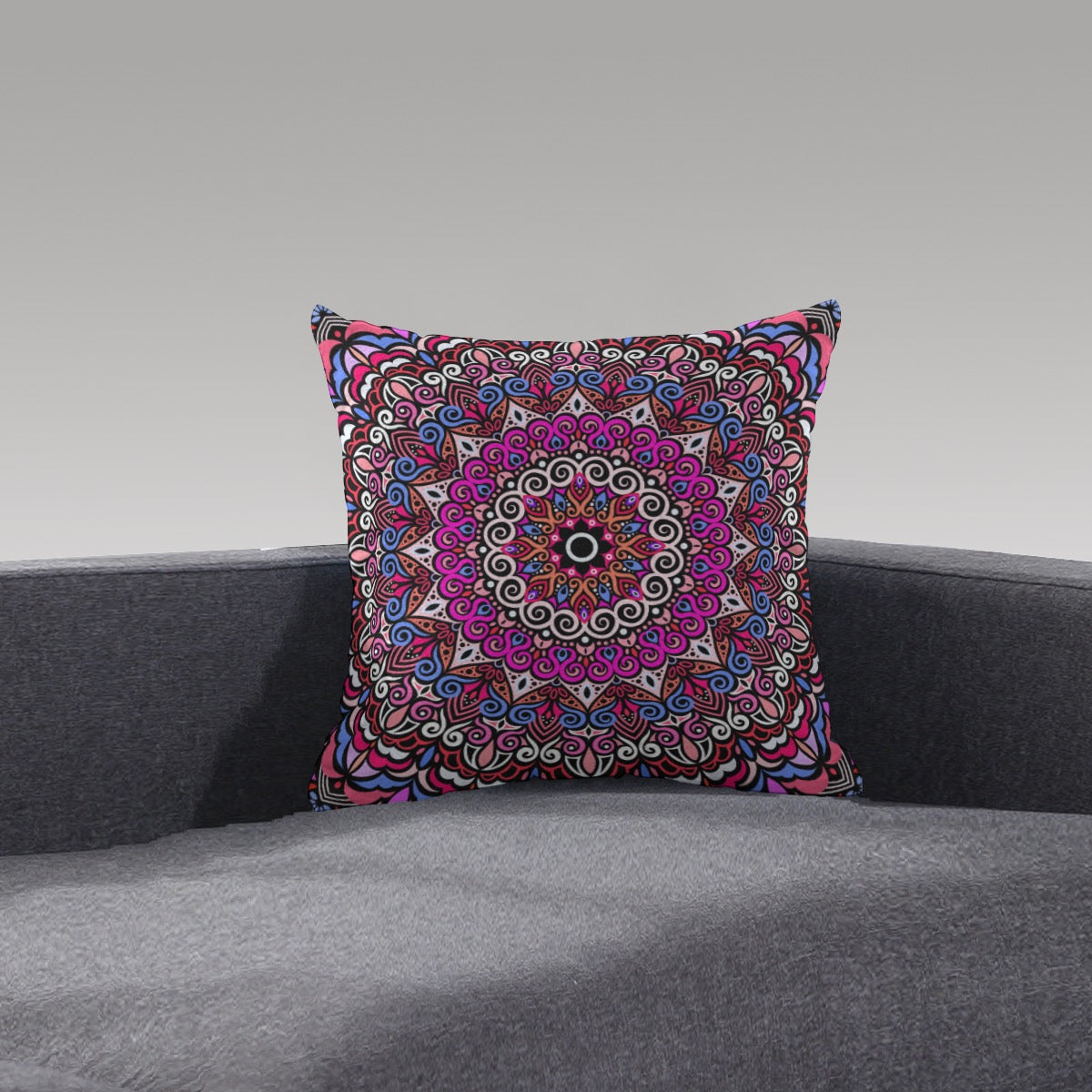 Peace Mandala Plush Pillow