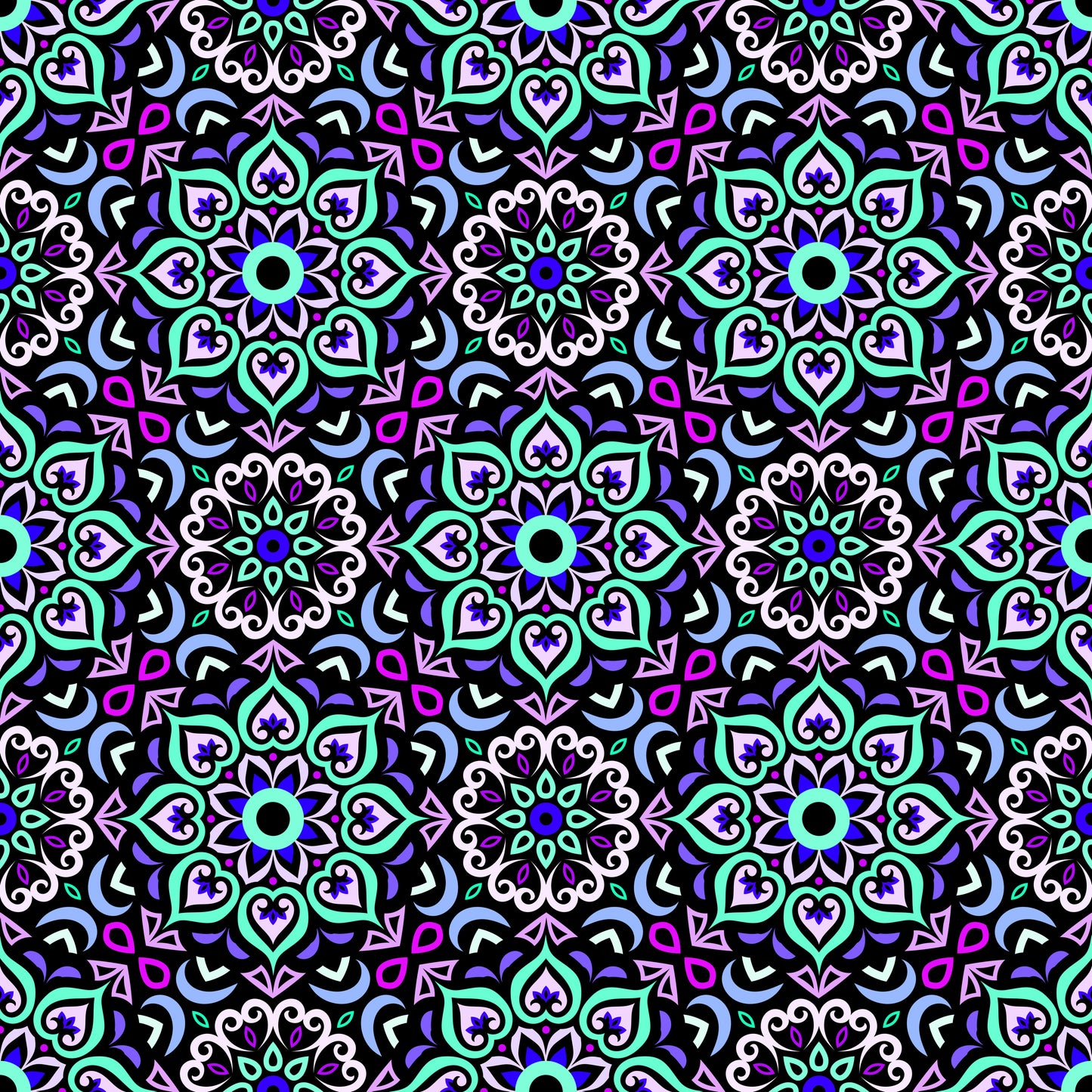 Mandala Fabric - 223