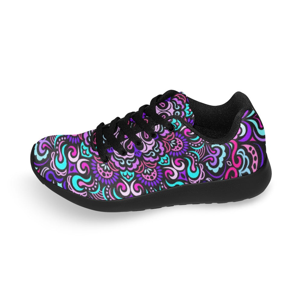 Synchronicity Mandala Kid’s Shoes