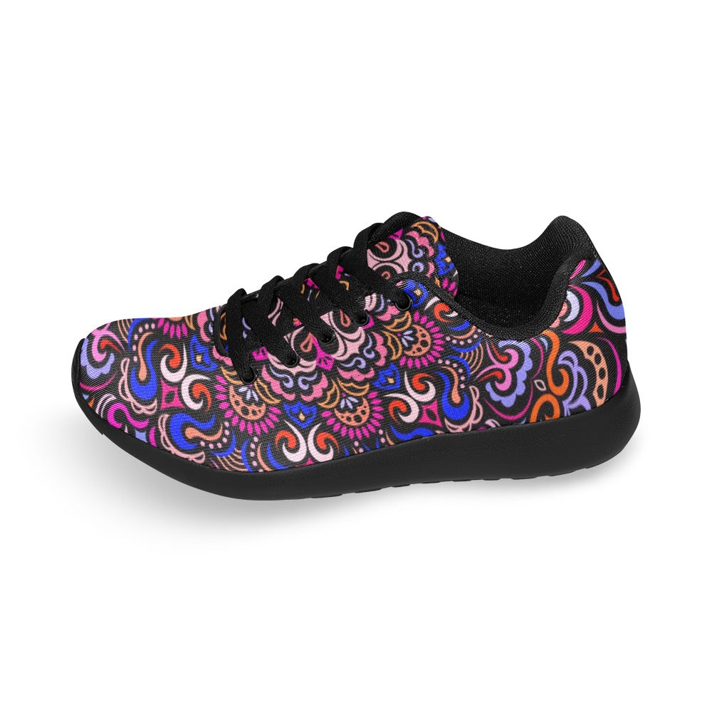 Synchronicity Mandala Kid’s Shoes
