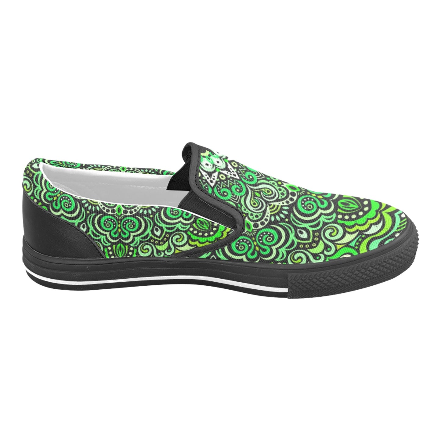 Eternity Mandala Slip-on Canvas Kid's Shoes
