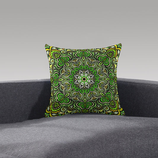 Eternity Mandala Plush Pillow