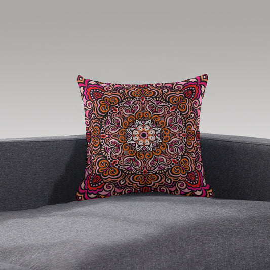 Eternity Mandala Plush Pillow