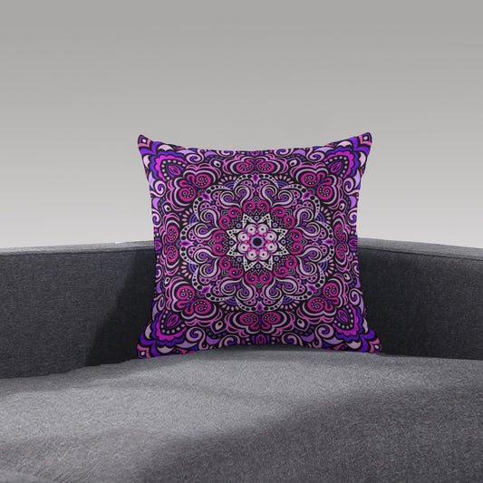 Eternity Mandala Plush Pillow