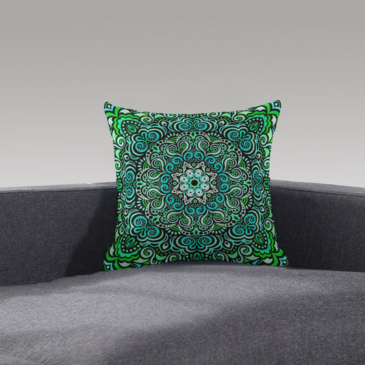 Eternity Mandala Plush Pillow