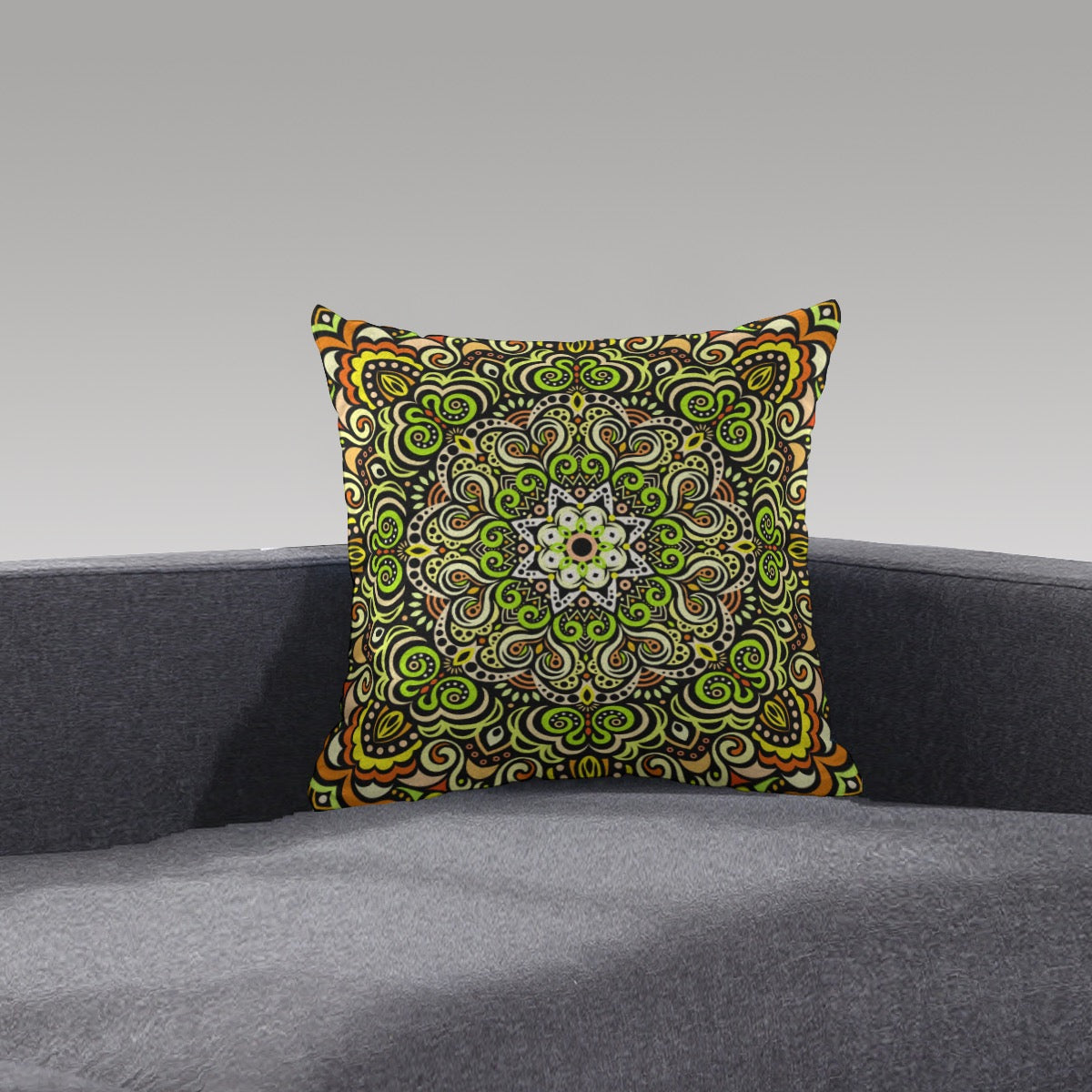Eternity Mandala Plush Pillow