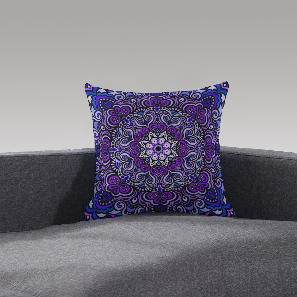Eternity Mandala Plush Pillow
