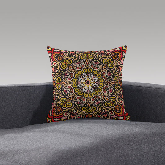 Eternity Mandala Plush Pillow