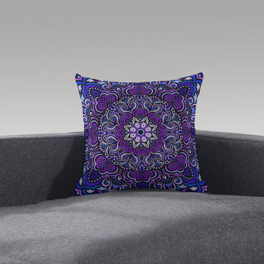 Eternity Mandala Plush Pillow