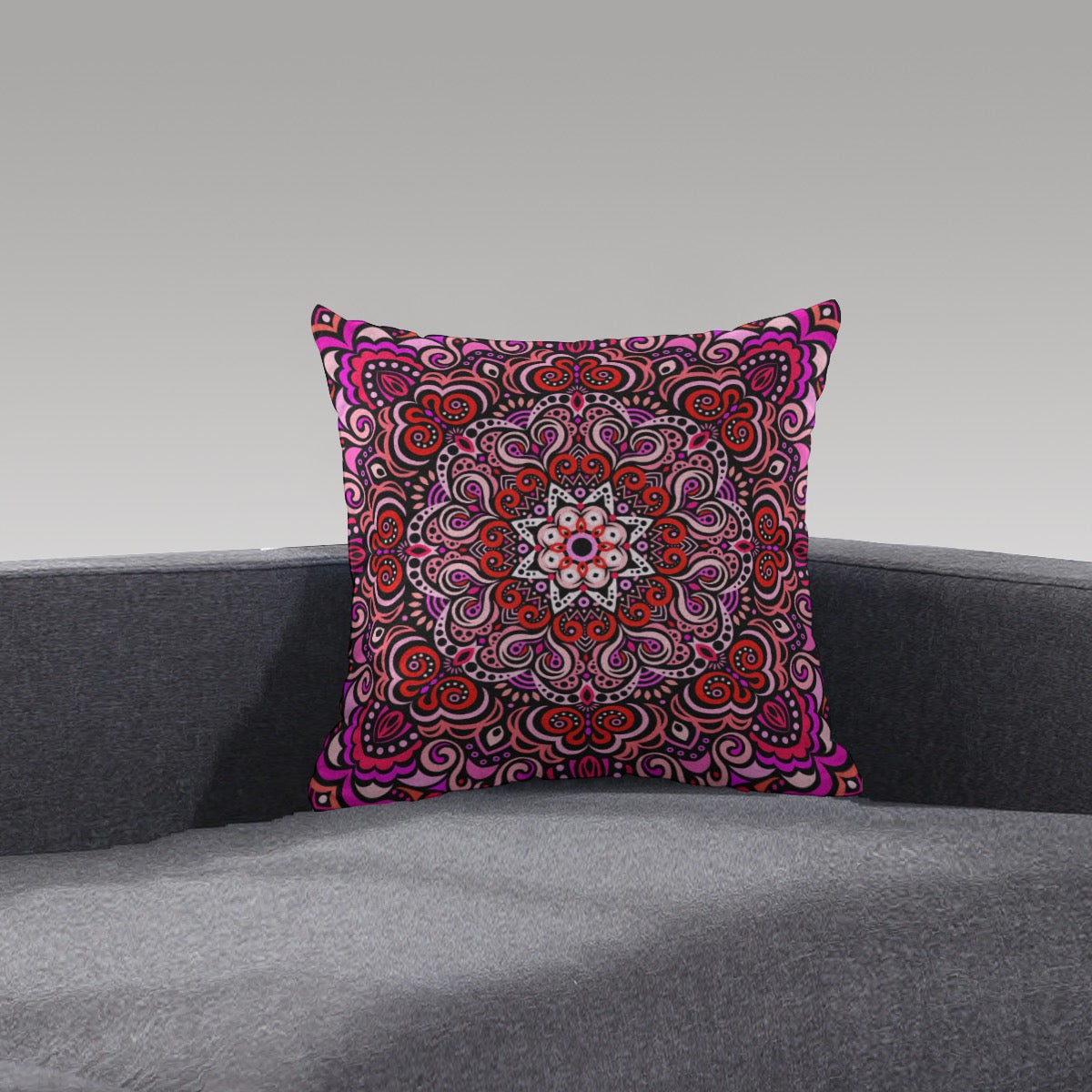 Eternity Mandala Plush Pillow