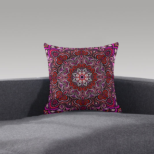 Eternity Mandala Plush Pillow