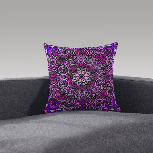 Eternity Mandala Plush Pillow