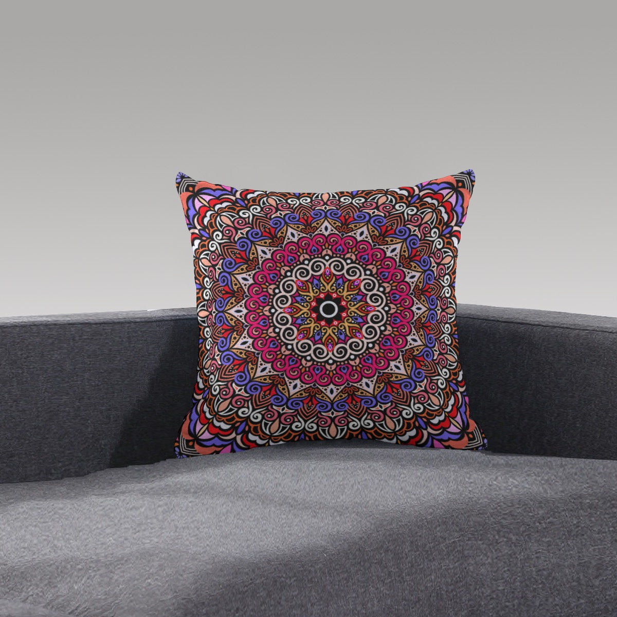 Peace Mandala Plush Pillow