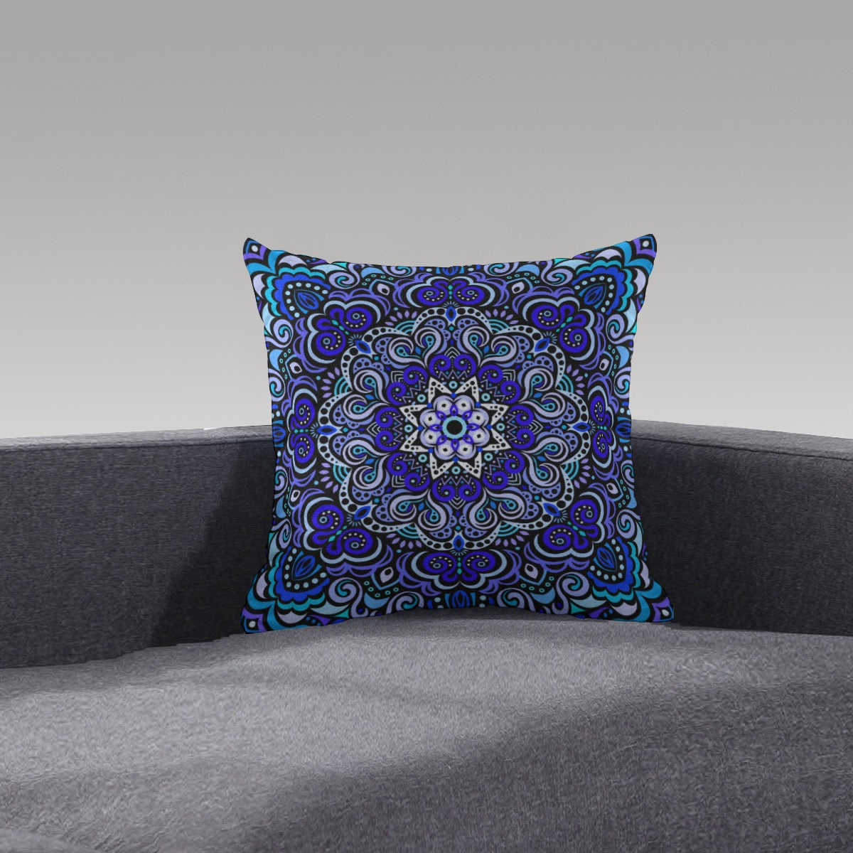 Eternity Mandala Plush Pillow