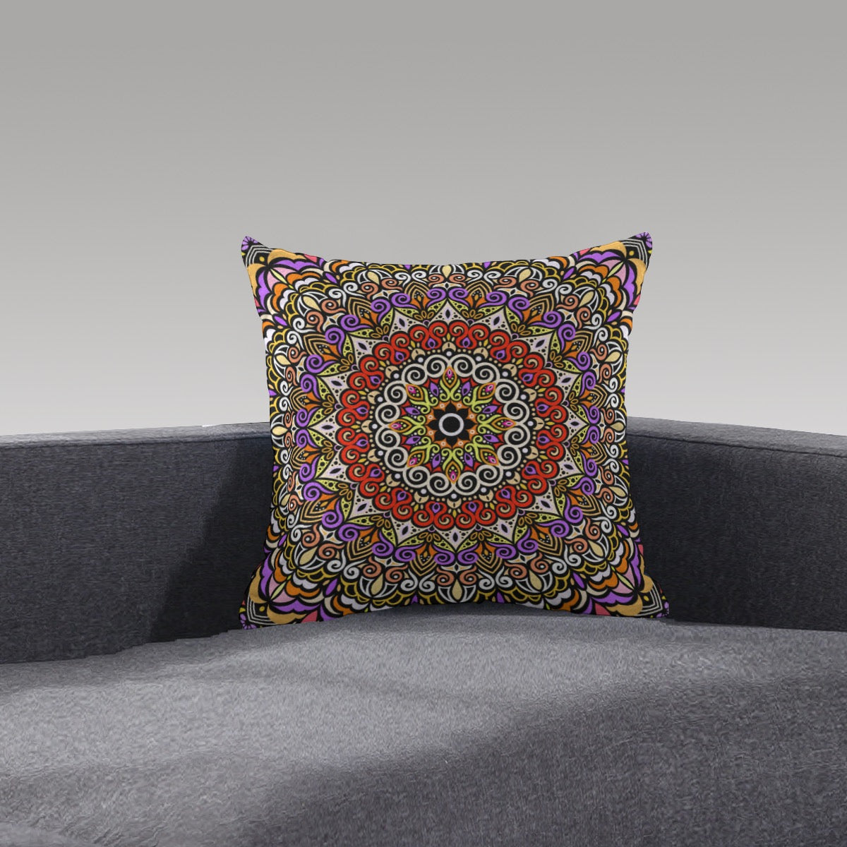 Peace Mandala Plush Pillow