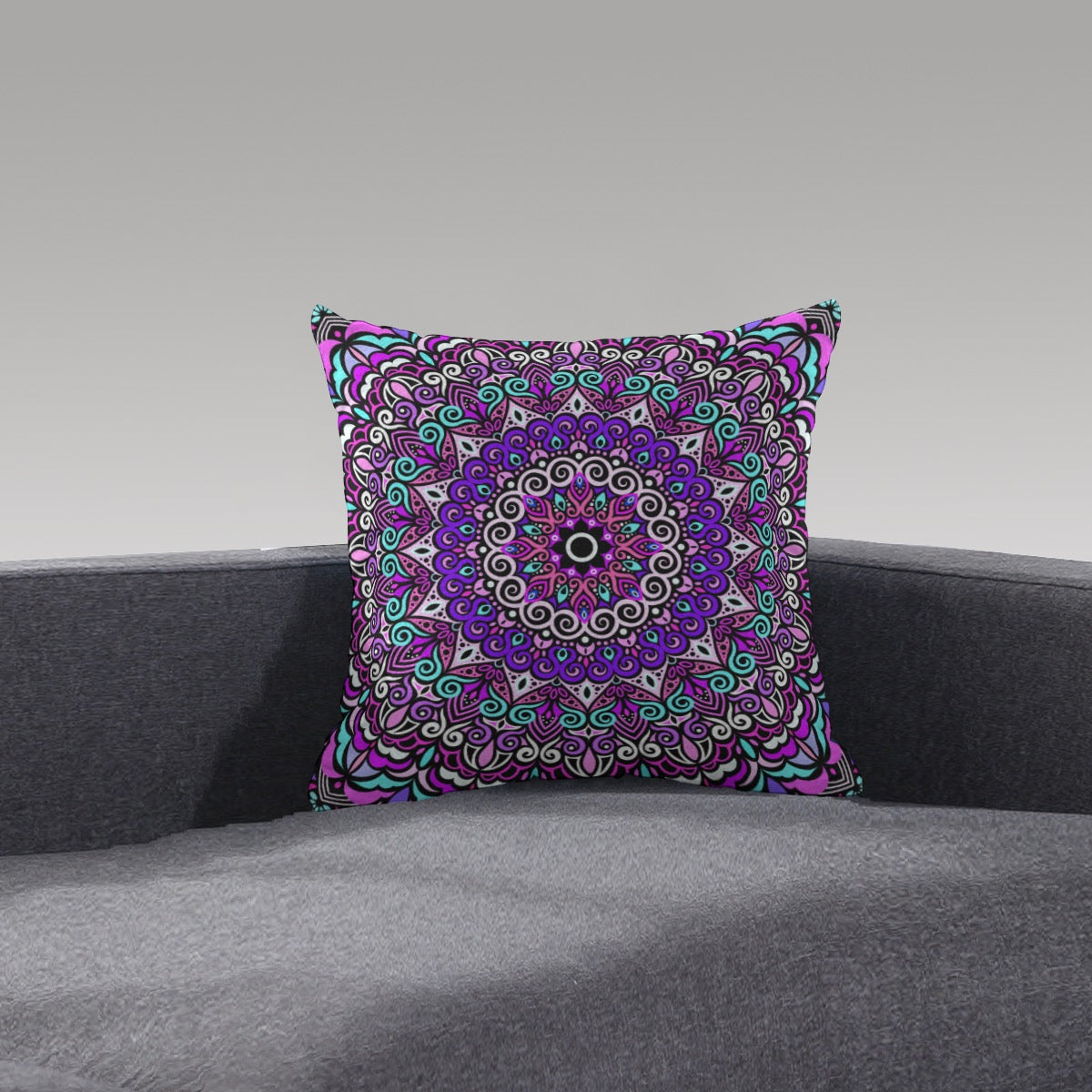 Peace Mandala Plush Pillow