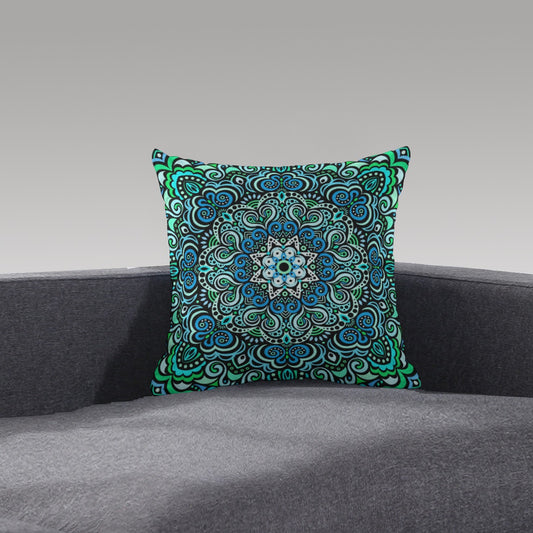 Eternity Mandala Plush Pillow