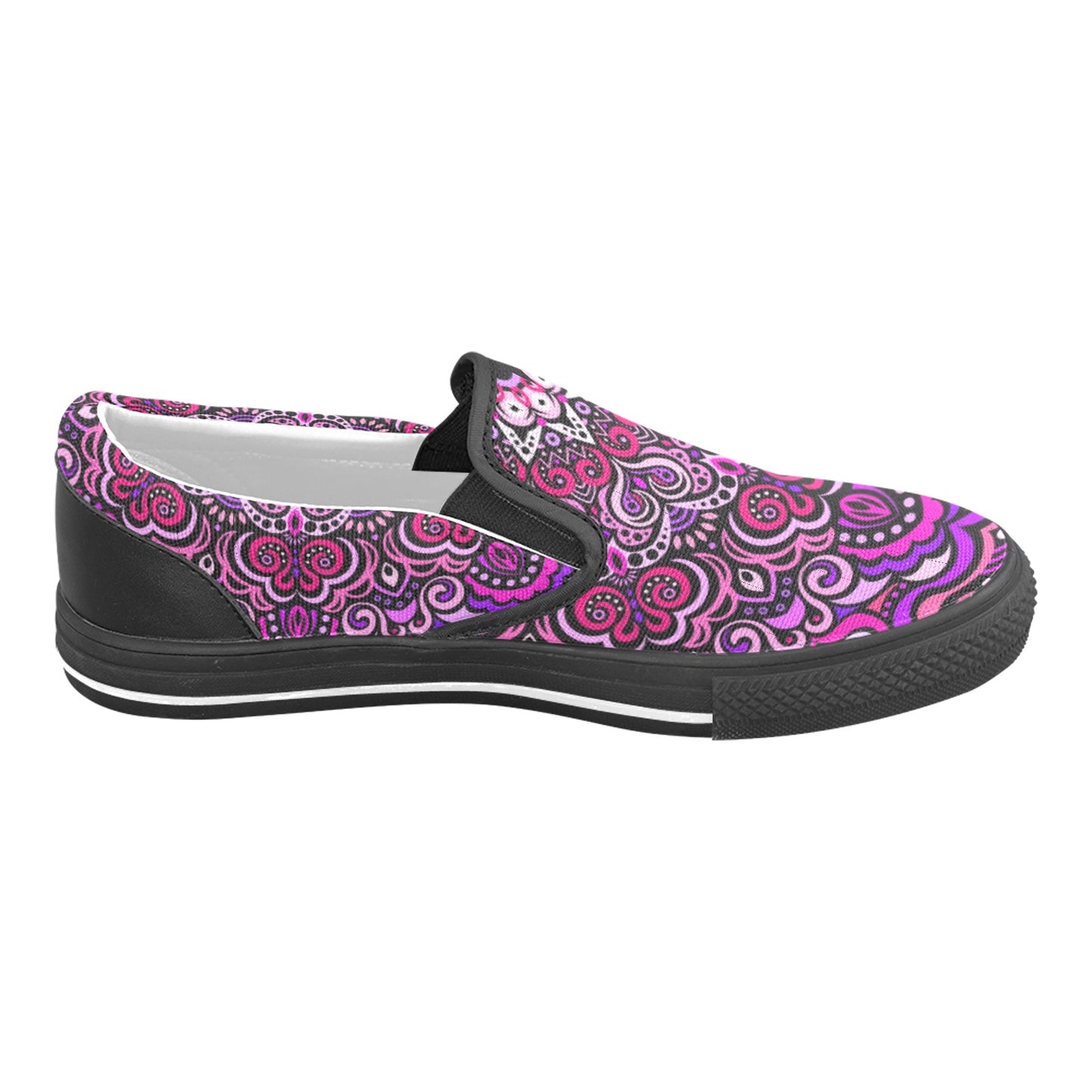 Eternity Mandala Slip-on Canvas Kid's Shoes