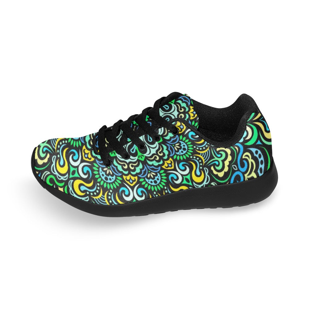 Synchronicity Mandala Kid’s Shoes