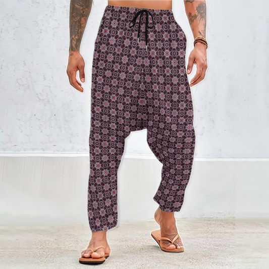 Pink - Red Velvet Harem Pants 214