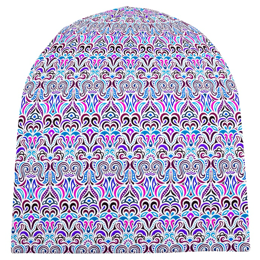 Purple - Pink - Blue Velvet Hat