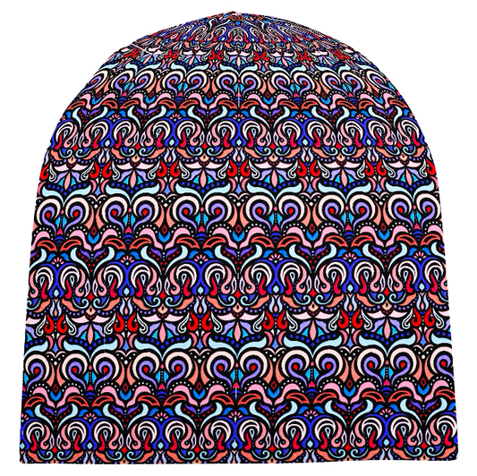 Blue - Red - Coral Velvet Hat