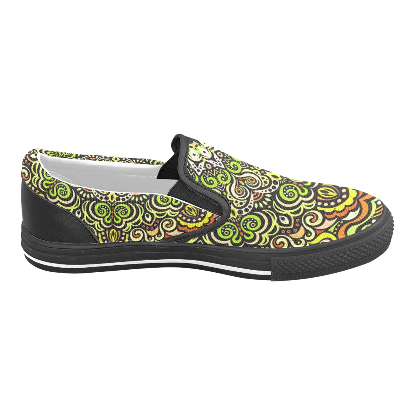 Eternity Mandala Slip-on Canvas Kid's Shoes