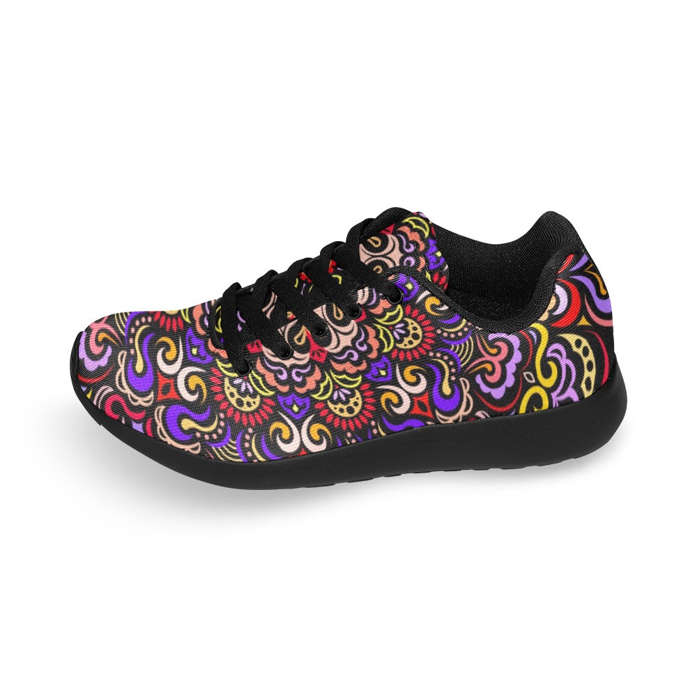 Synchronicity Mandala Kid’s Shoes