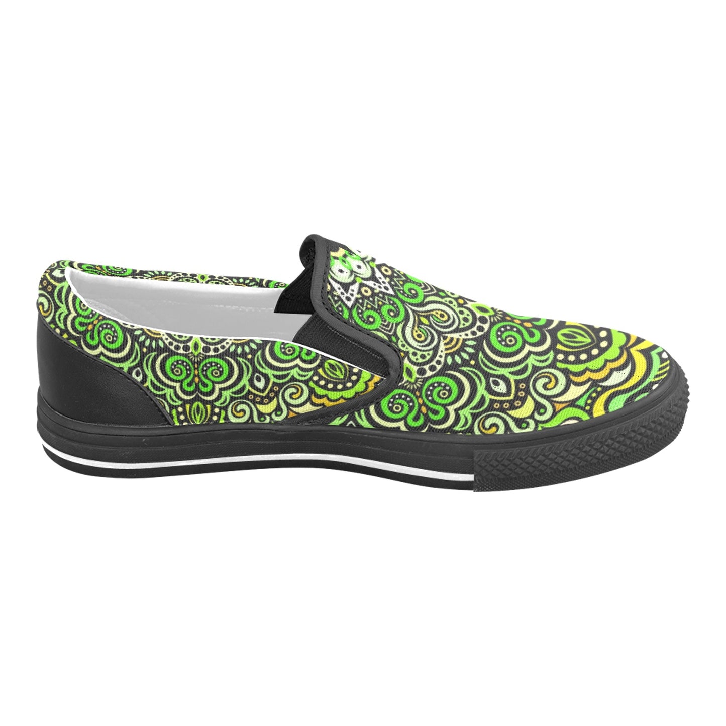 Eternity Mandala Slip-on Canvas Kid's Shoes