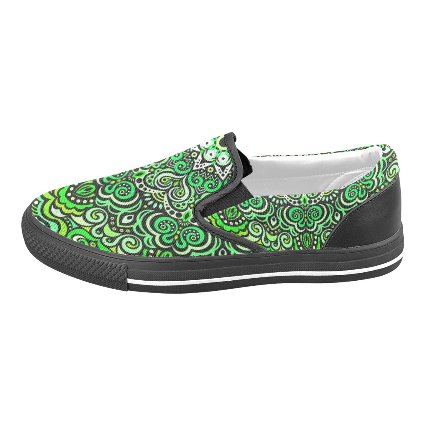 Eternity Mandala Slip-on Canvas Kid's Shoes