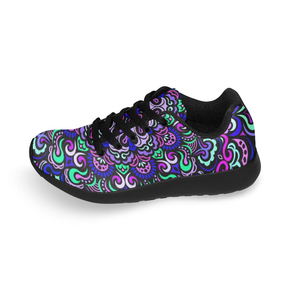 Synchronicity Mandala Kid’s Shoes
